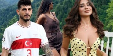 Milli futbolcu Samet Akaydin ile oyuncu Hazal Çağlar birlikteliğinden ilk fotoğraflar