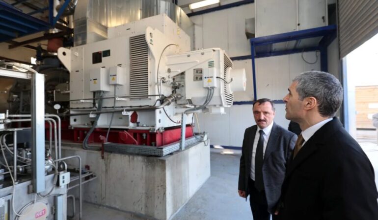 Vali Aktaş AFJET ve Jeotermal Santralinde İncelemelerde Bulundu